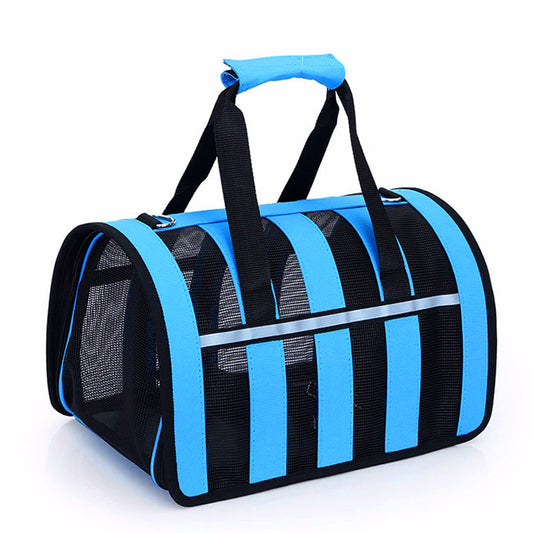 Foldable Mesh Travel Carrier Bag for Pet (Large)