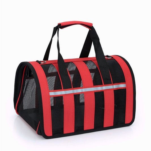 Foldable Mesh Travel Carrier Bag for Pet (Medium)